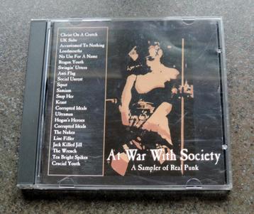 At War With Society – A Sampler of Real Punk beschikbaar voor biedingen