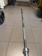 Olympische halterstang, Sport en Fitness, Ophalen, Zo goed als nieuw