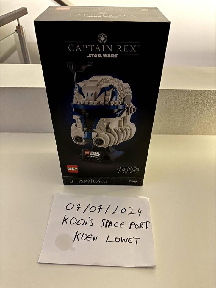 Lego Star Wars 75349 Captain Rex Helm, Kinderen en Baby's, Speelgoed | Duplo en Lego, Nieuw, Lego, Complete set, Ophalen of Verzenden