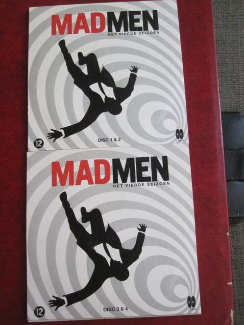 Mad Men Het Vierde Seizoen (2010) 4 disc, Cd's en Dvd's, Dvd's | Tv en Series, Zo goed als nieuw, Drama, Boxset, Vanaf 12 jaar