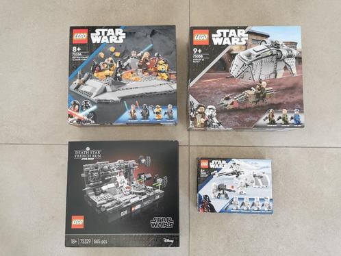 Set van 4 Lego Stars Wars 75320 75329 75334 75338 (Nieuw), Kinderen en Baby's, Speelgoed | Duplo en Lego, Nieuw, Lego, Complete set