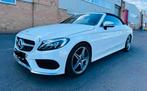 C180 cabrio 2017, Auto's, Mercedes-Benz, Automaat, Achterwielaandrijving, Zwart, 4 cilinders