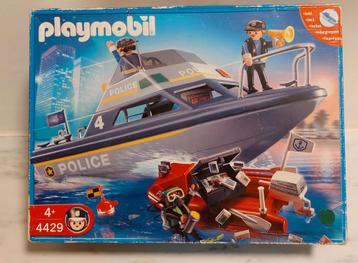 Playmobil 4429 - Politie boot beschikbaar voor biedingen