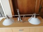 Mooie hanglamp mag weg wegens opruiming 25 vaste prijs, Zo goed als nieuw, Ophalen, Glas