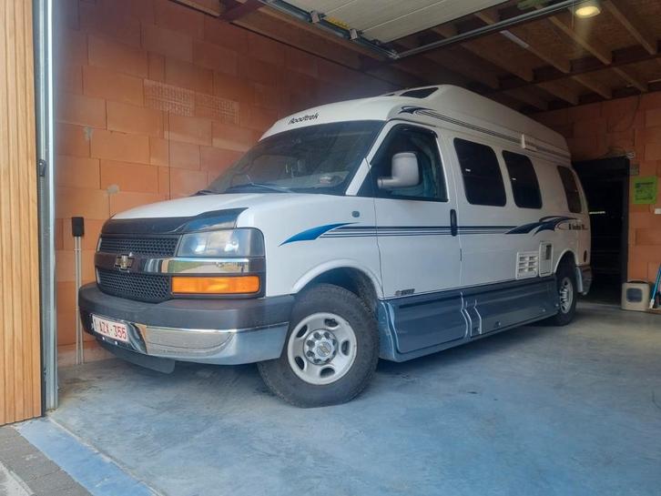 Dikke chevrolet express roadtrek camper, Caravans en Kamperen, Mobilhomes, Particulier, Chevrolet, Ophalen