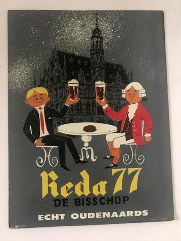 Reclame bieren De Bisschop - Reda 77 - Oudenaarde