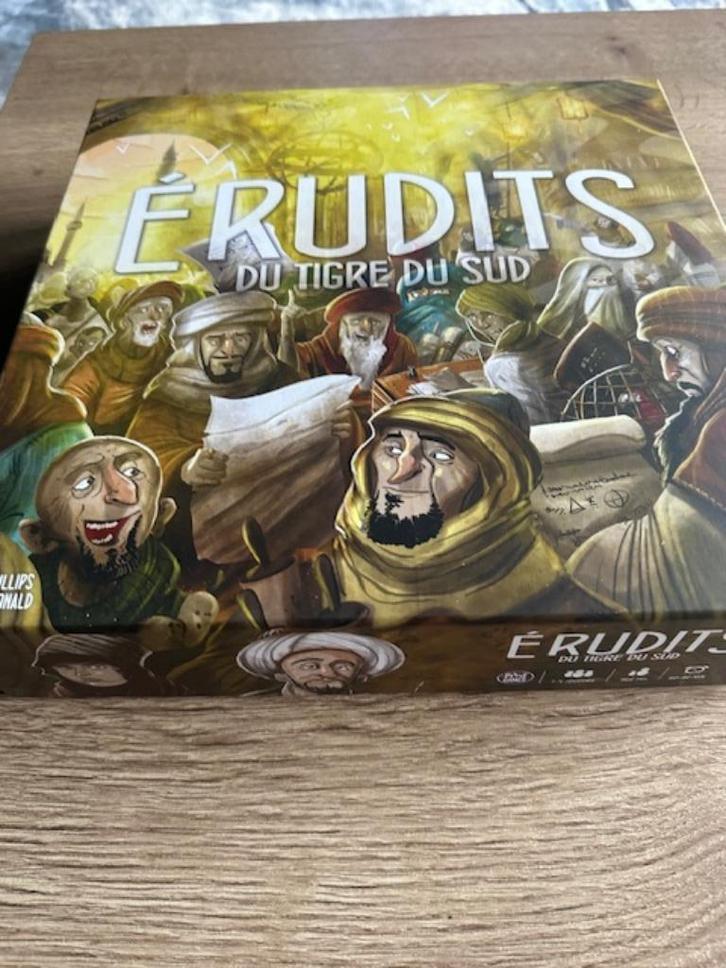Bordspel - Erudits du tigre du sud, Hobby en Vrije tijd, Gezelschapsspellen | Bordspellen, Zo goed als nieuw, Een of twee spelers