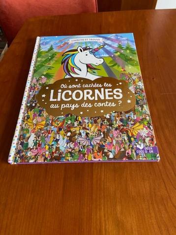 Livre Où sont cachées les licornes ? Au pays des contes 