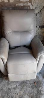 Relax zetel, Huis en Inrichting, Ophalen, Gebruikt, Leer