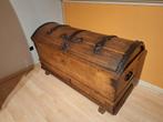 Coffre ancien en bois, Zo goed als nieuw, Eikenhout