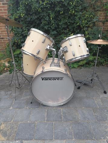 Vancore drumstel (instap/beginners) + cymbalen