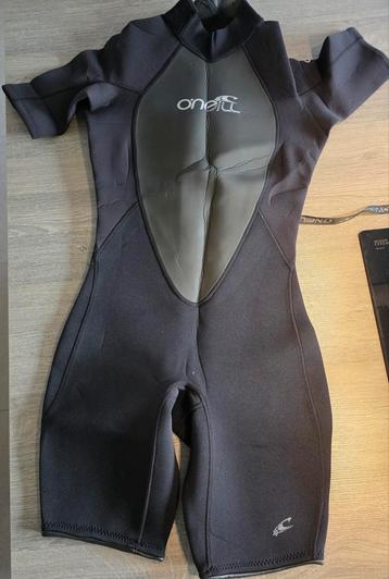 O'Neal neopreen shorty wetsuit dames maat 40, zwart/grijs beschikbaar voor biedingen
