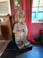 Grote sculptuur van Einstein – uniek kunstobject op sokkel, Antiek en Kunst, Ophalen