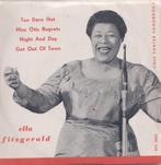 Ella Fitzgerald – Too darn hot / Night and day + 2 – EP, Gebruikt, 7 inch, Ophalen of Verzenden, Jazz en Blues