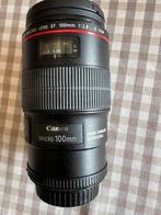 Canon EF 100mm f/2.8L Macro IS USM objectief, Audio, Tv en Foto, Ophalen, Zo goed als nieuw