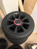 Fiat 500 winterbanden op velgen, Auto-onderdelen, Ophalen, Gebruikt, 16 inch, Banden en Velgen