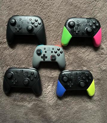 Nintendo Switch Pro Controller beschikbaar voor biedingen