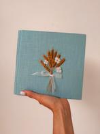 Handmade linen photoalbum woth embroidery, Ophalen of Verzenden, Nieuw, Handborduren, Borduurgaren of Zijde