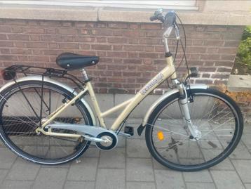 ❇️’DECATHLON’ Dames-/Stadsfiets 28Inch+7SPEED+Frame 45Cm❇️ beschikbaar voor biedingen