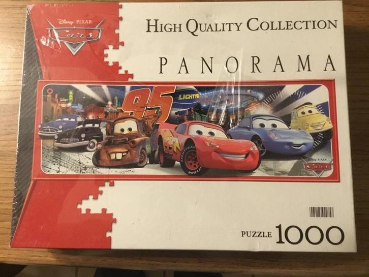 Puzzel Clementoni 1000 stukjes Disney cars (NIEUW) (folie), Hobby en Vrije tijd, Denksport en Puzzels, Nieuw, Legpuzzel, 500 t/m 1500 stukjes