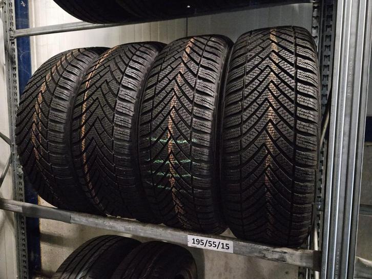195/55/15 winterbanden diverse A-merken 6+mm vanaf €40 p st., Auto-onderdelen, Banden en Velgen, Band(en), Winterbanden, 15 inch