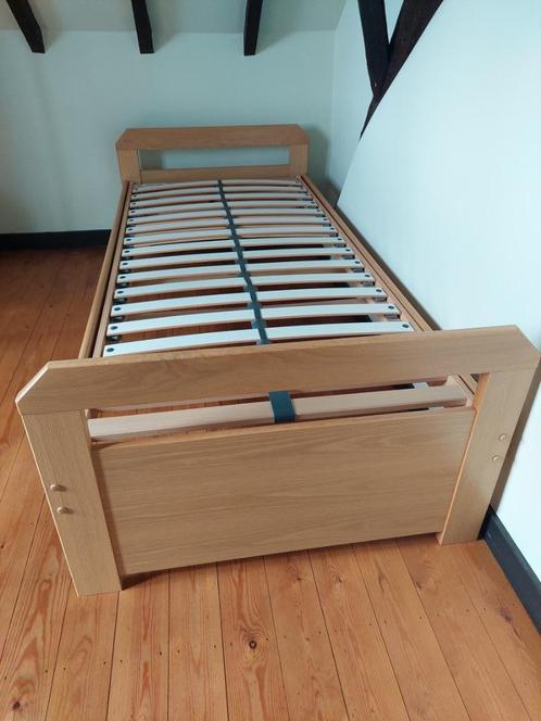 Volledige jeugd/kinderkamer in hout, Huis en Inrichting, Slaapkamer | Complete slaapkamers, Zo goed als nieuw, Eenpersoons, Ophalen