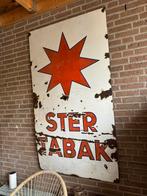 Stertabak emaille reclame bord, Antiek en Kunst, Antiek | Email, Ophalen of Verzenden