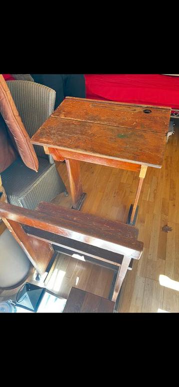 Ancienne table d'école, Antiquités & Art, Enlèvement