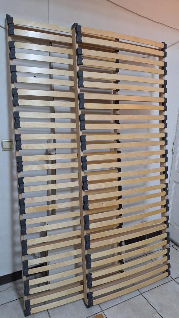 Bed 160x200cm boxsprings op poten, Huis en Inrichting, Slaapkamer | Matrassen en Bedbodems, Bedbodem, Ophalen