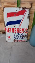 Uitzonderlijk Heineken Emaille bord, Verzamelen, Merken en Reclamevoorwerpen, Ophalen of Verzenden, Zo goed als nieuw