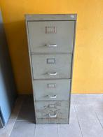 Archiefkast metaal vintage, Ophalen, Metaal