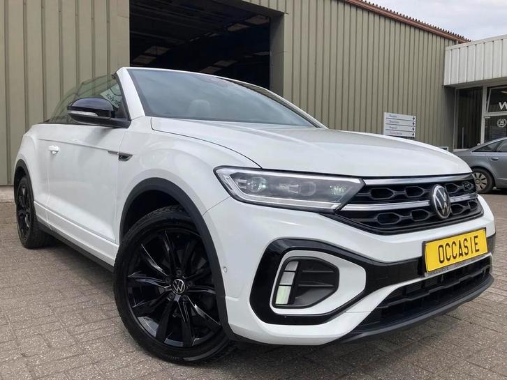 Volkswagen T-Roc CABRIO 150tsi -AUTOMAAT - R-LINE -LED -GPS, Auto's, Volkswagen, Bedrijf, Te koop, T-Roc, ABS, Adaptive Cruise Control
