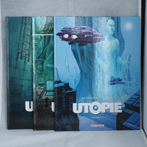 3 BD - Utopie (Rodolphe-Griffo) (série complète), Livres, BD, Utilisé, Série complète ou Série, Enlèvement ou Envoi