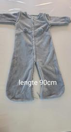 Grijze fleece slaapzak met afneembare armen 90 cm, Ophalen, Nieuw, 85 tot 100 cm, Slaapzak