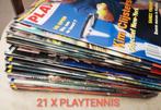 21 MAGAZINES JOUENT AU TENNIS, Livres, Journaux & Revues, Comme neuf, Enlèvement ou Envoi, Sports et Loisirs