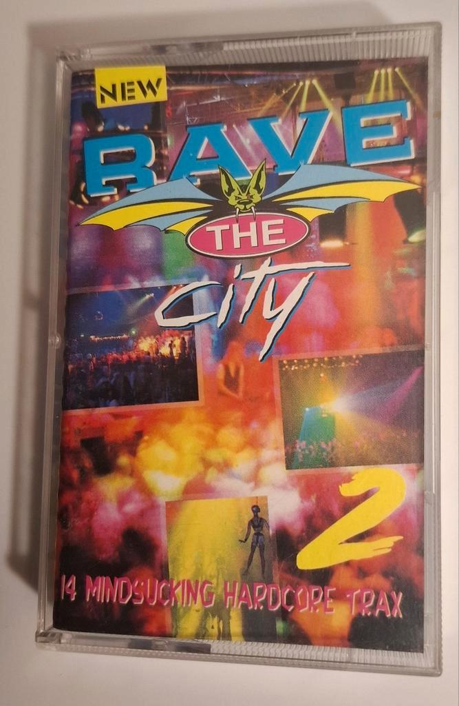 Rave The City 2 Muziek Cassette Eva, Cd's en Dvd's, Cassettebandjes, Verzenden