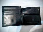 Porte -feuille en cuir noir 12 X 11 cm, Ophalen, Zo goed als nieuw, Zwart, Leder