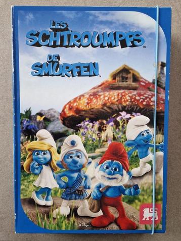 DELHAIZE Les Schtroumpfs Série complète 28 figurines + boîte