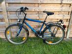 Blauwe kinderfiets - 3x6 versnellingen, Ophalen, Gebruikt, Handrem