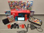Switch V2 + 7 spelletjes en alle toebehoren., Consoles de jeu & Jeux vidéo, Consoles de jeu | Nintendo Switch, Enlèvement, Comme neuf