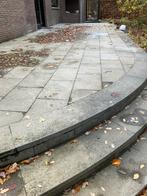 Blauwe steen terrastegels, Tuin en Terras, Ophalen, Gebruikt