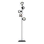 Lampadaire Orb à 5 ampoules en blanc (or) et (anthracite), Envoi, Comme neuf