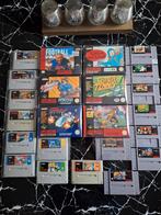 23 originele spellen! Super Nintendo!, Vanaf 3 jaar, Avontuur en Actie, 2 spelers, Ophalen of Verzenden