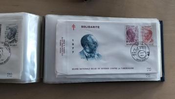 Postzegels eerste dag collectie