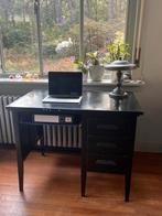 Vintage houten bureau, Huis en Inrichting, Ophalen, Gebruikt, Bureau