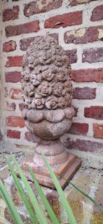 Oud tuinornament / brocante terracotta denappel, Ophalen of Verzenden