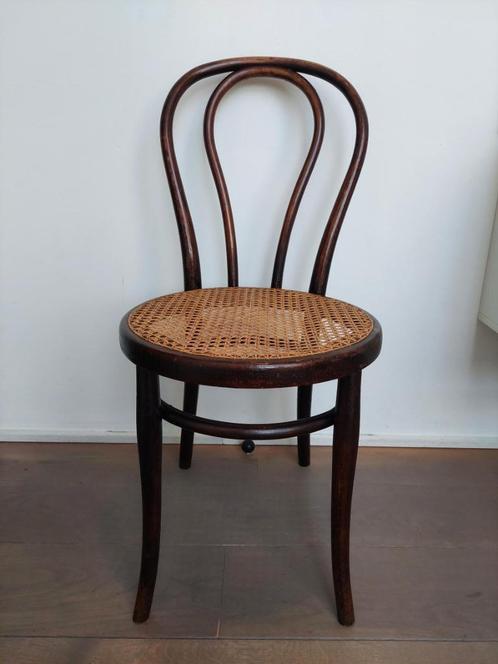 Thonet 2 originele stoelen - Nr. 18 vintage, Antiek en Kunst, Antiek | Meubels | Stoelen en Sofa's, Ophalen
