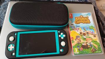 Nintendo Switch portable met animal crossing game