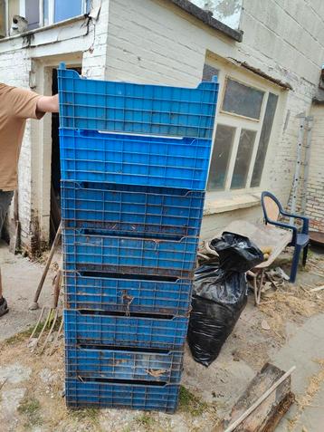 Blauwe bakken 9 stuks beschikbaar voor biedingen