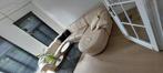 Hoeksalon leder, Huis en Inrichting, Ophalen, Gebruikt, Leer, Modern